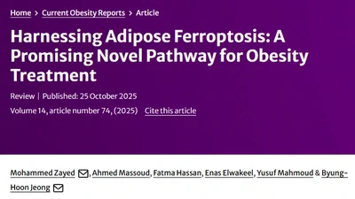 Harnessing Adipose Ferroptosis: A Promising Novel Pathway for Obesity Treatment featured image
